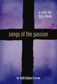 Songs of the Passion SATB Singer's Edition cover